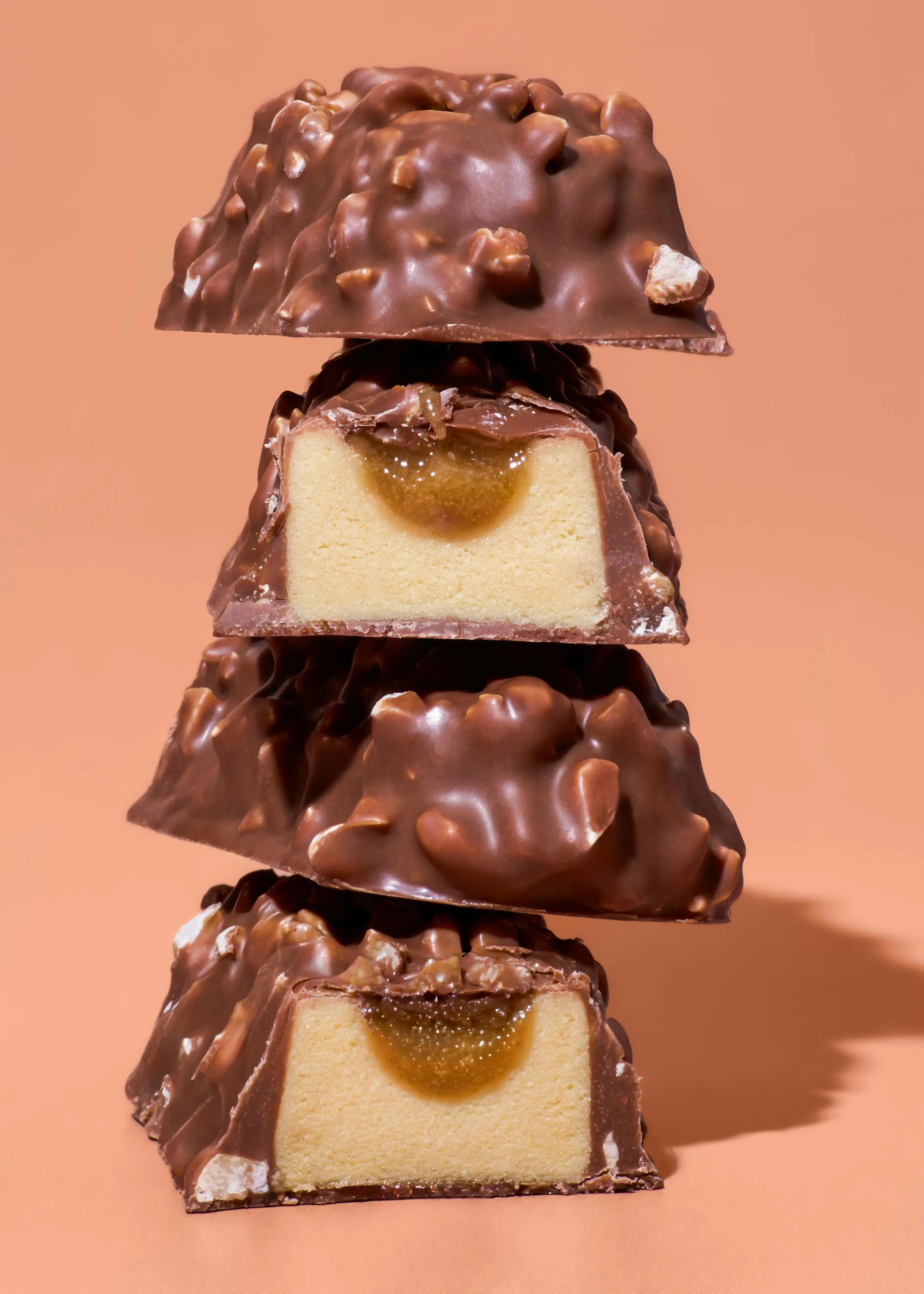 Barre protéinée Deluxe au beurre de cacahuètes 12 x 55 g 3/6