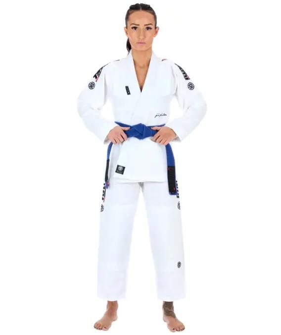 Kimono/Gi Tatami Feminino Elements Superlite Branco F1 2/7