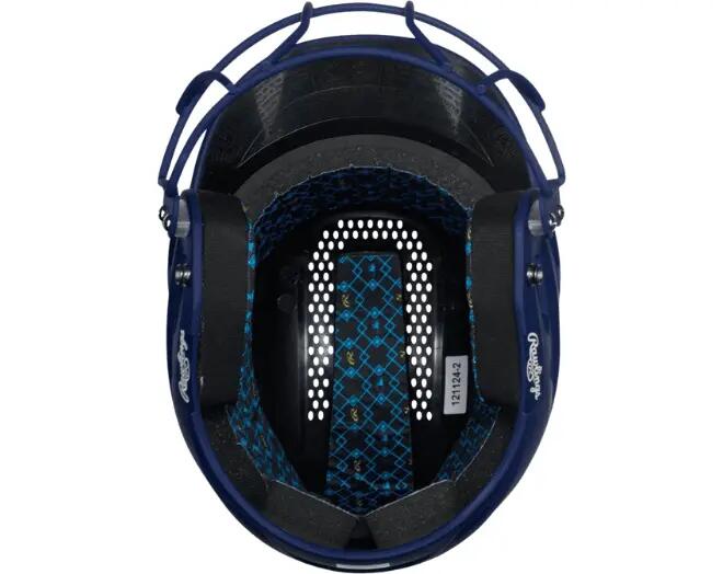 Rawlings RX2SBMATS Softball Reverse Helmet Adult Color Navy 6/7
