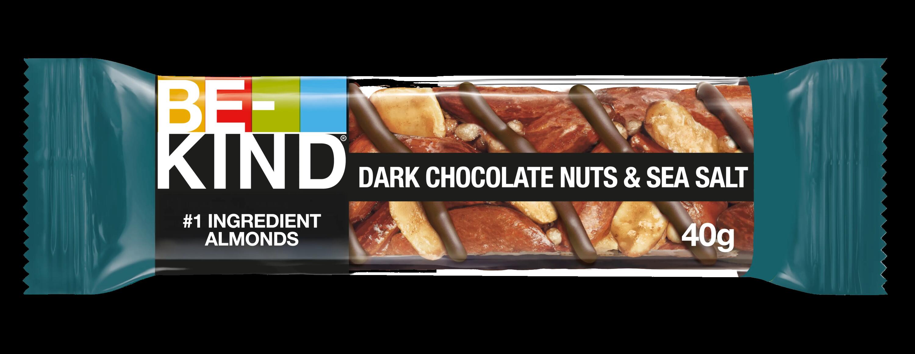 BE-KIND Vielen Dank Box 5 Varietäten 10x40g Nussriegel für unterwegs & Training 5/8