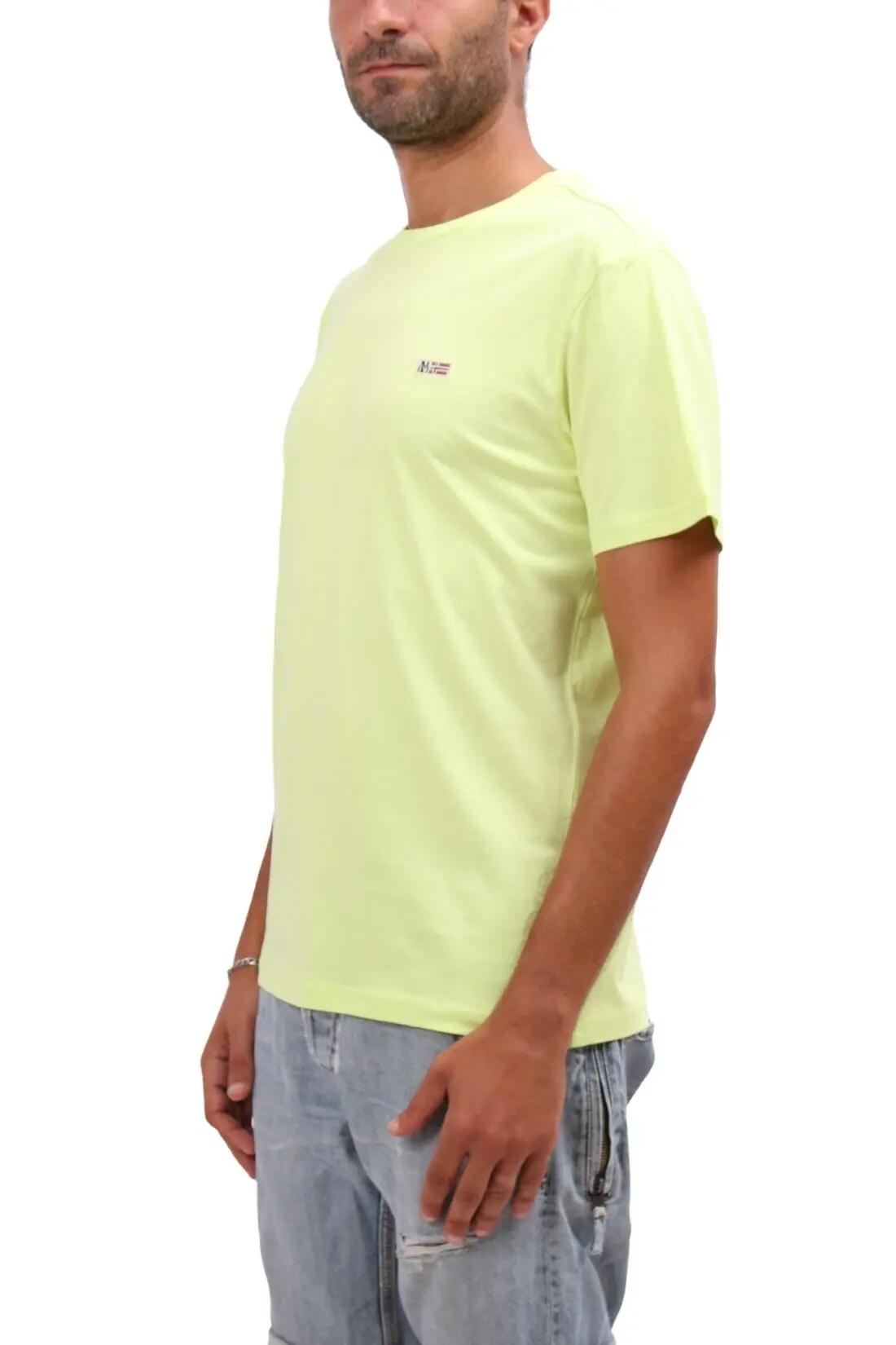 T-shirt - Casual - Uomo - Regular fit, cotone - Suri - Giallo 2/4