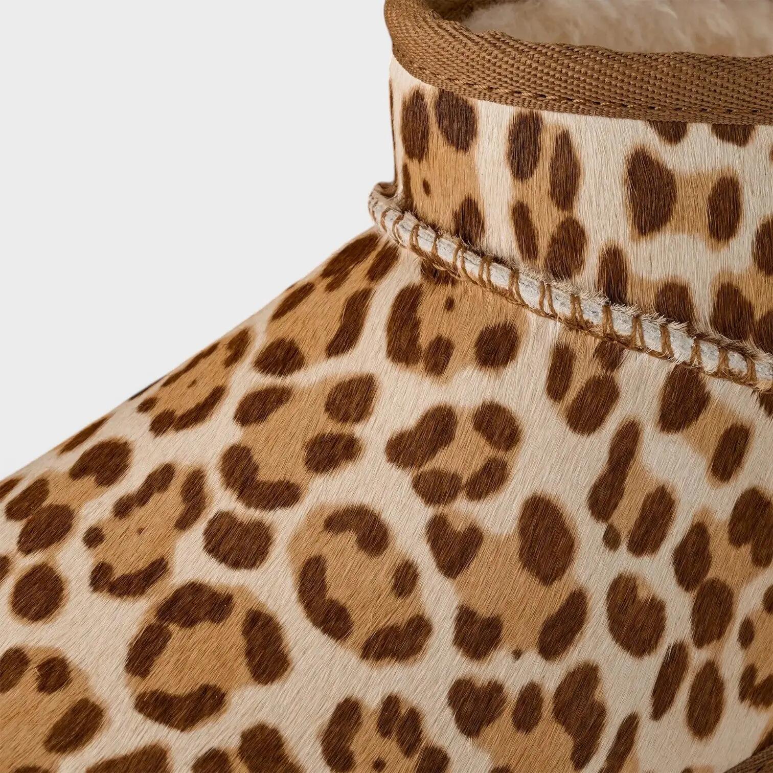 Classic Ultra Mini Plains Boot Felicity Leopard Jasmine 6/7