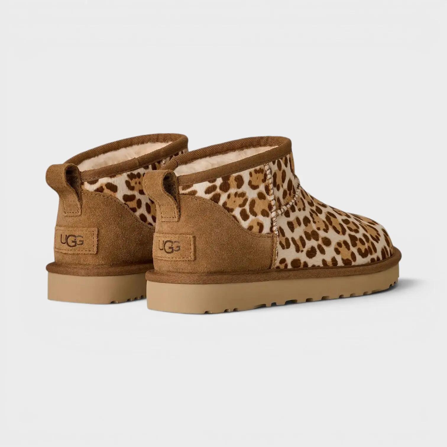 Classic Ultra Mini Plains Boot Felicity Leopard Jasmine 3/7