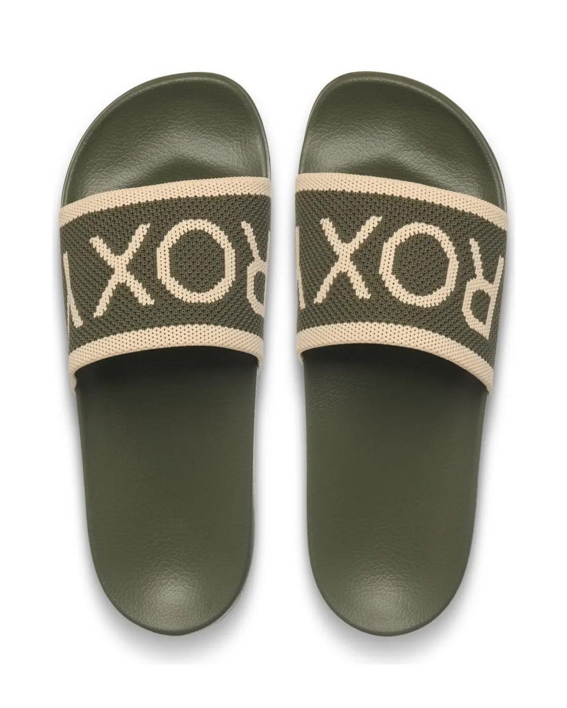 Sandalen SLIPPY KNIT Grün Dames 4/4