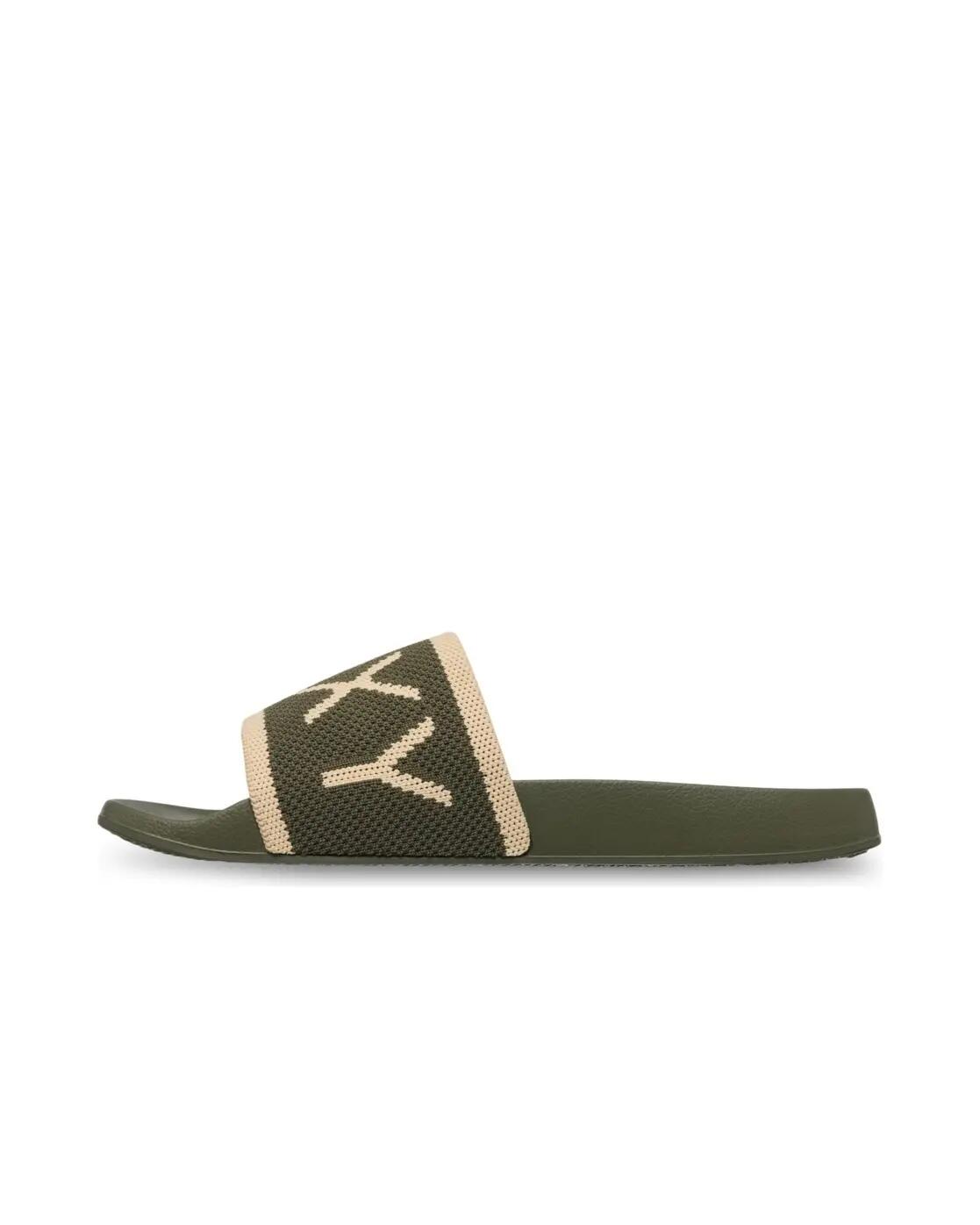 Sandalen SLIPPY KNIT Grün Dames 3/4