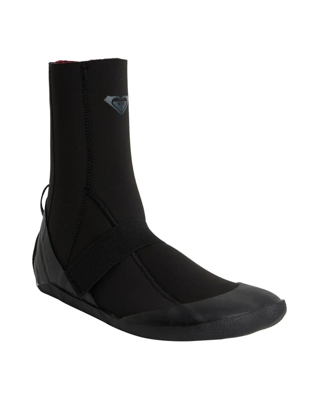Bottines de surf à bout rond 3MM PROLOGUE+ Noir Femme 1/4
