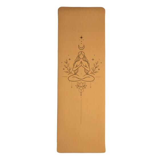 Tapis de yoga en liege 5 mm Divine Femininity