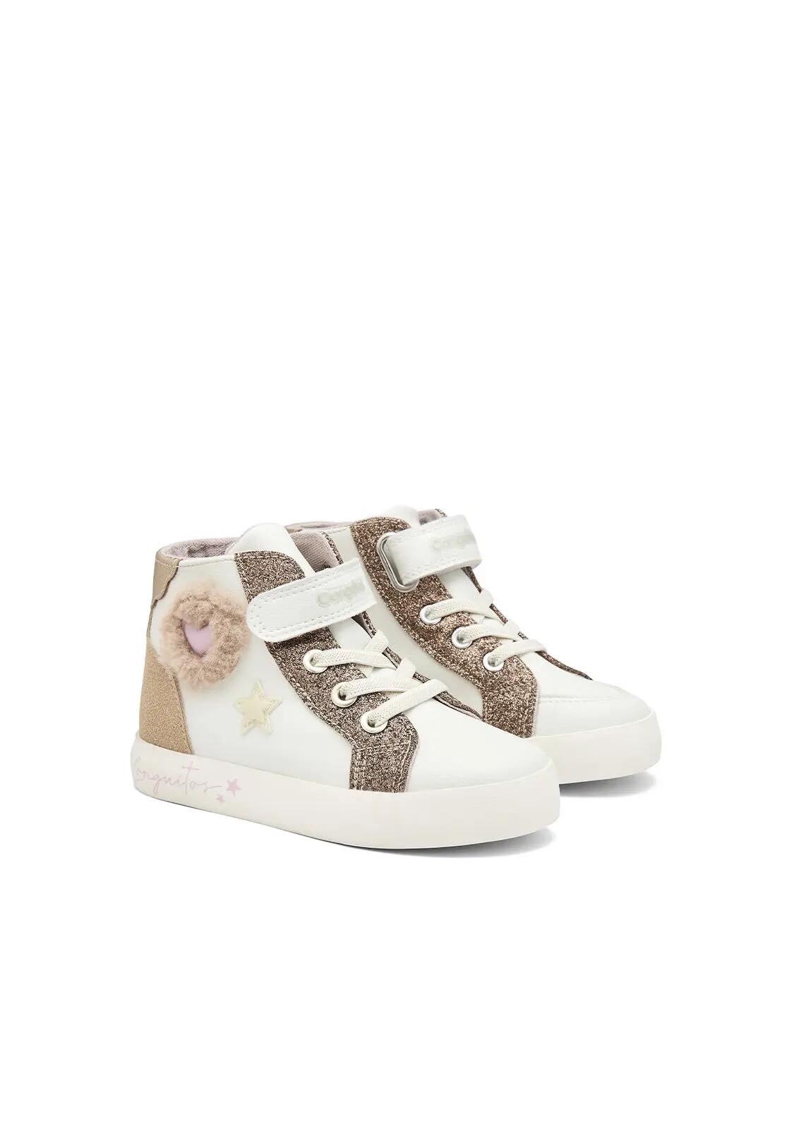 Zapatillas Conguitos Corazones Pelo 2/5