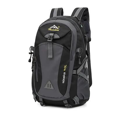Rugzak 40 Liter Zwart Wandelen Trekking