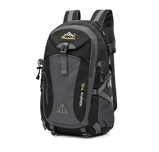 Rugzak 40 Liter Zwart Wandelen Trekking