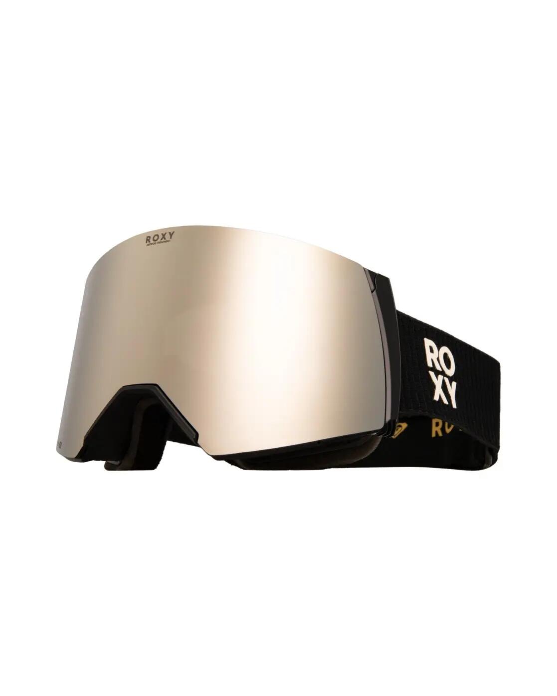 Ski-/Snowboardbrille WILDLOVE Schwarz Dames 3/4