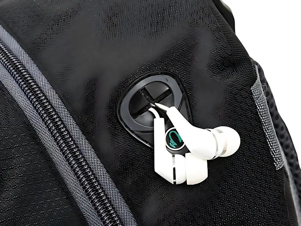 Zaino da trekking nero da 40 litri per escursionismo 6/9