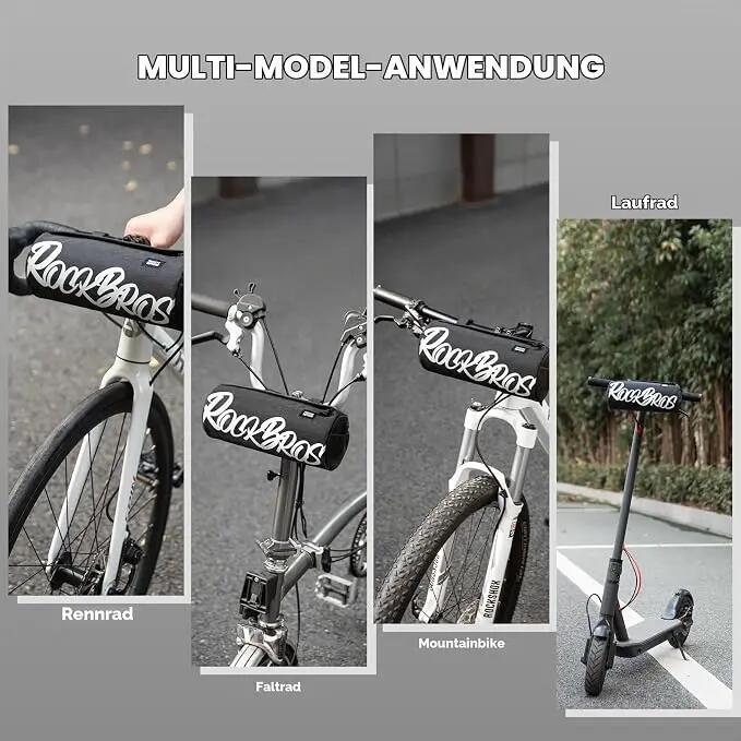 ROCKBROS Vorne Lenkertasche Fahrrad Universal Klein 7/7