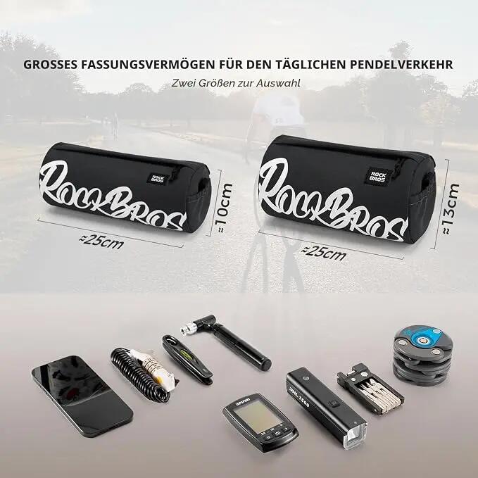 ROCKBROS Vorne Lenkertasche Fahrrad Universal Klein 3/7