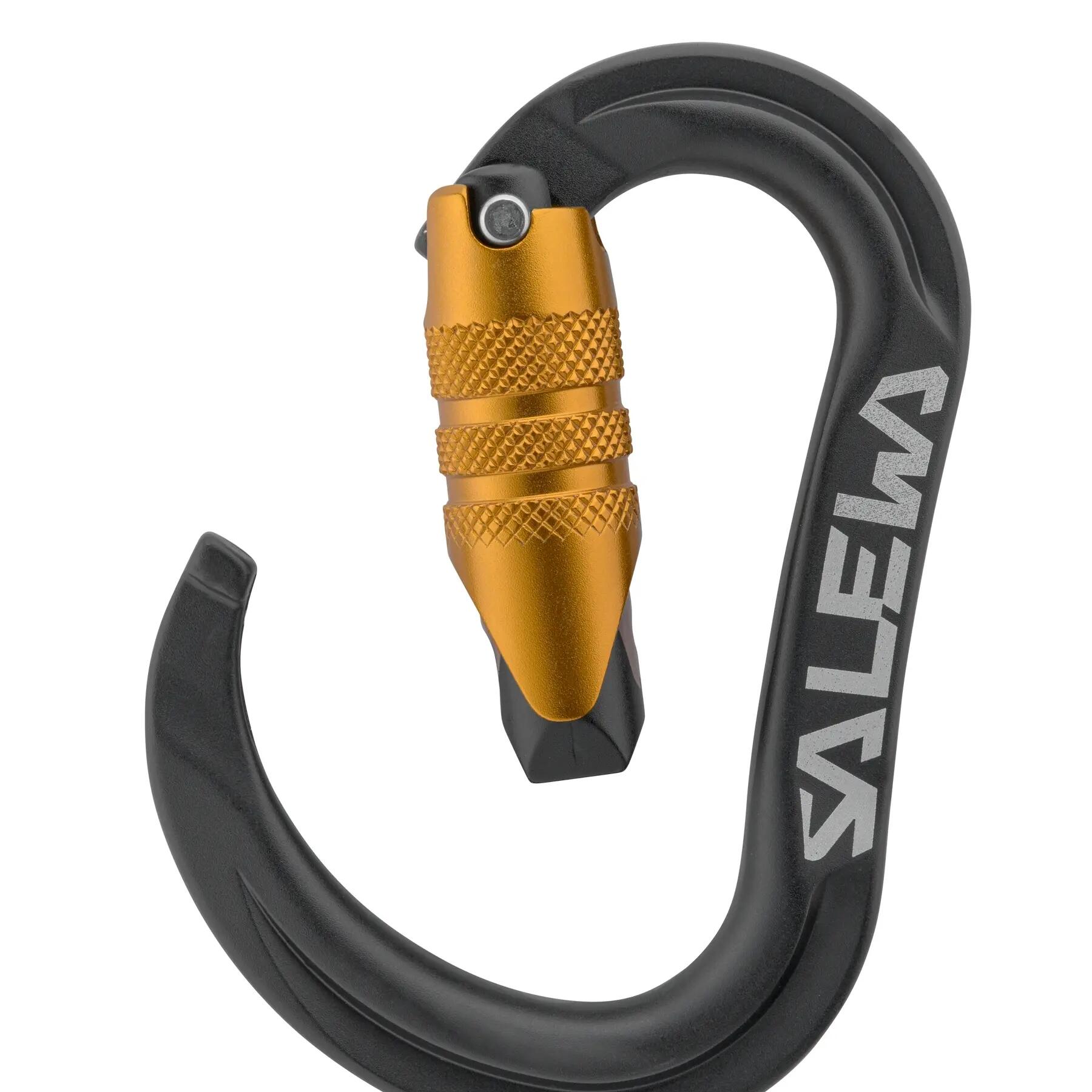 Mosquetão unissex Salewa ORTLES HMS C.3 S preto 00-0000072003_0443 3/5