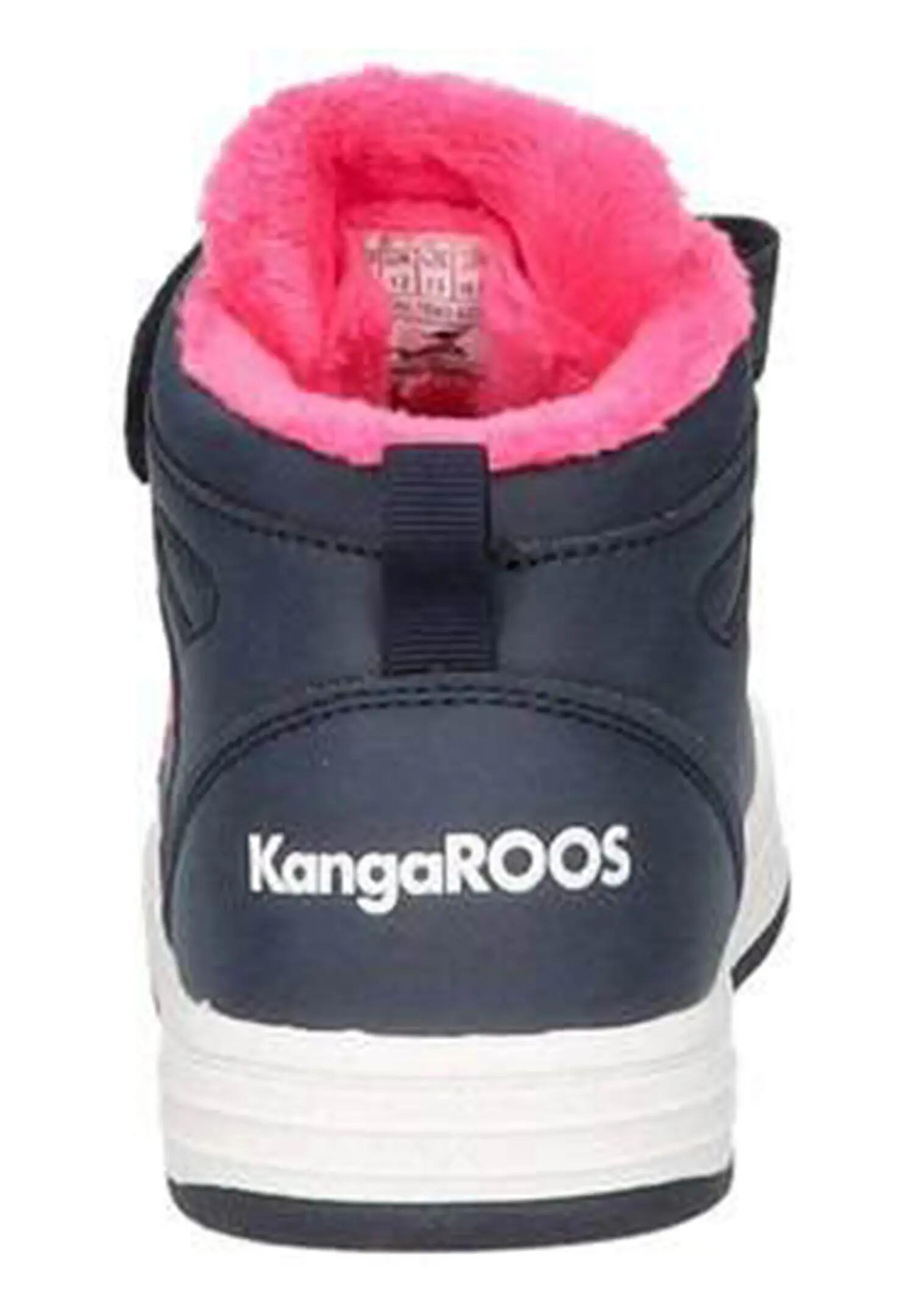 KangaROOS Kinder K-CP Kalley II EV Sneaker 18804-000-4204  Blue Daisy Pink 4/5