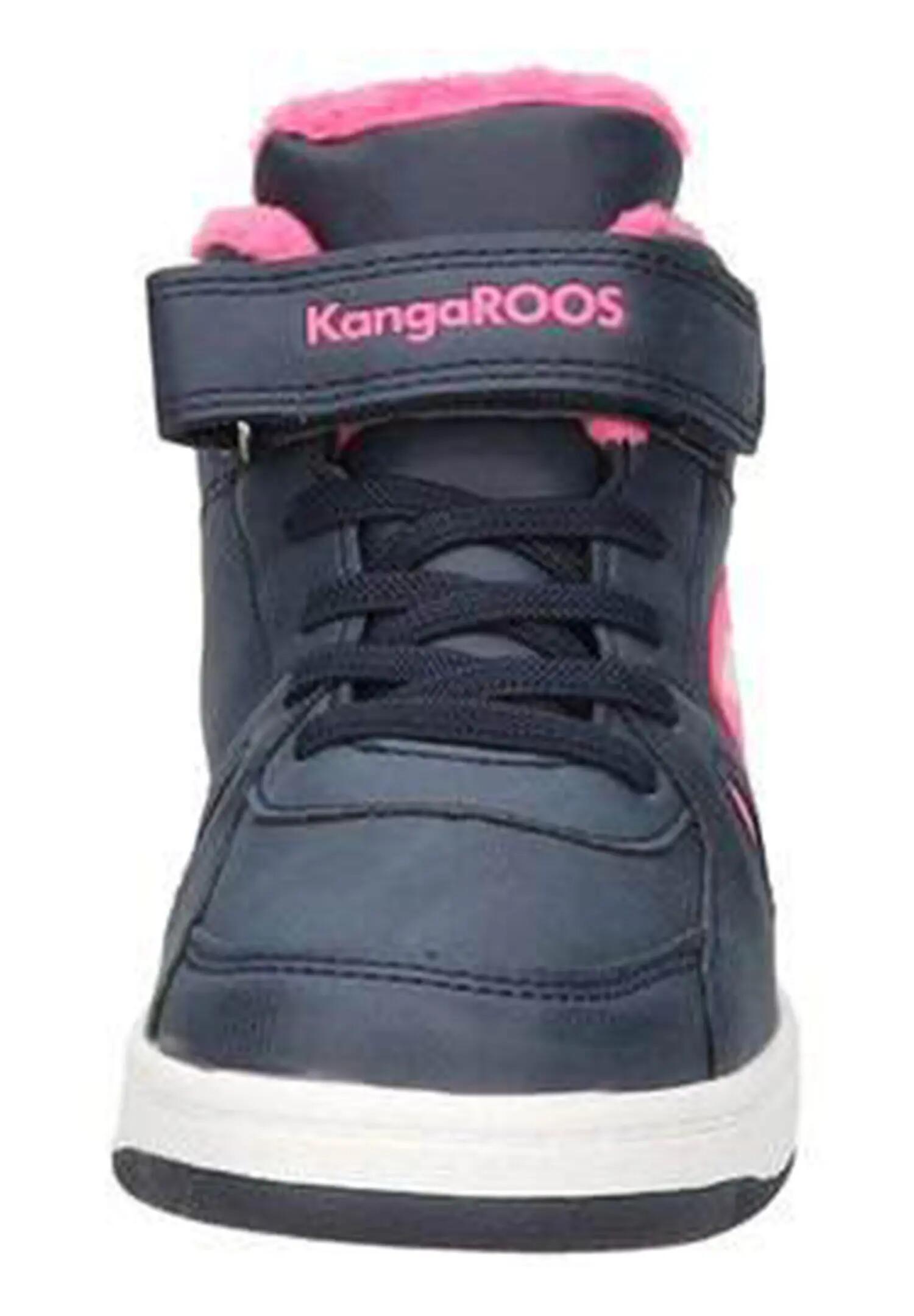 KangaROOS Kinder K-CP Kalley II EV Sneaker 18804-000-4204  Blue Daisy Pink 3/5