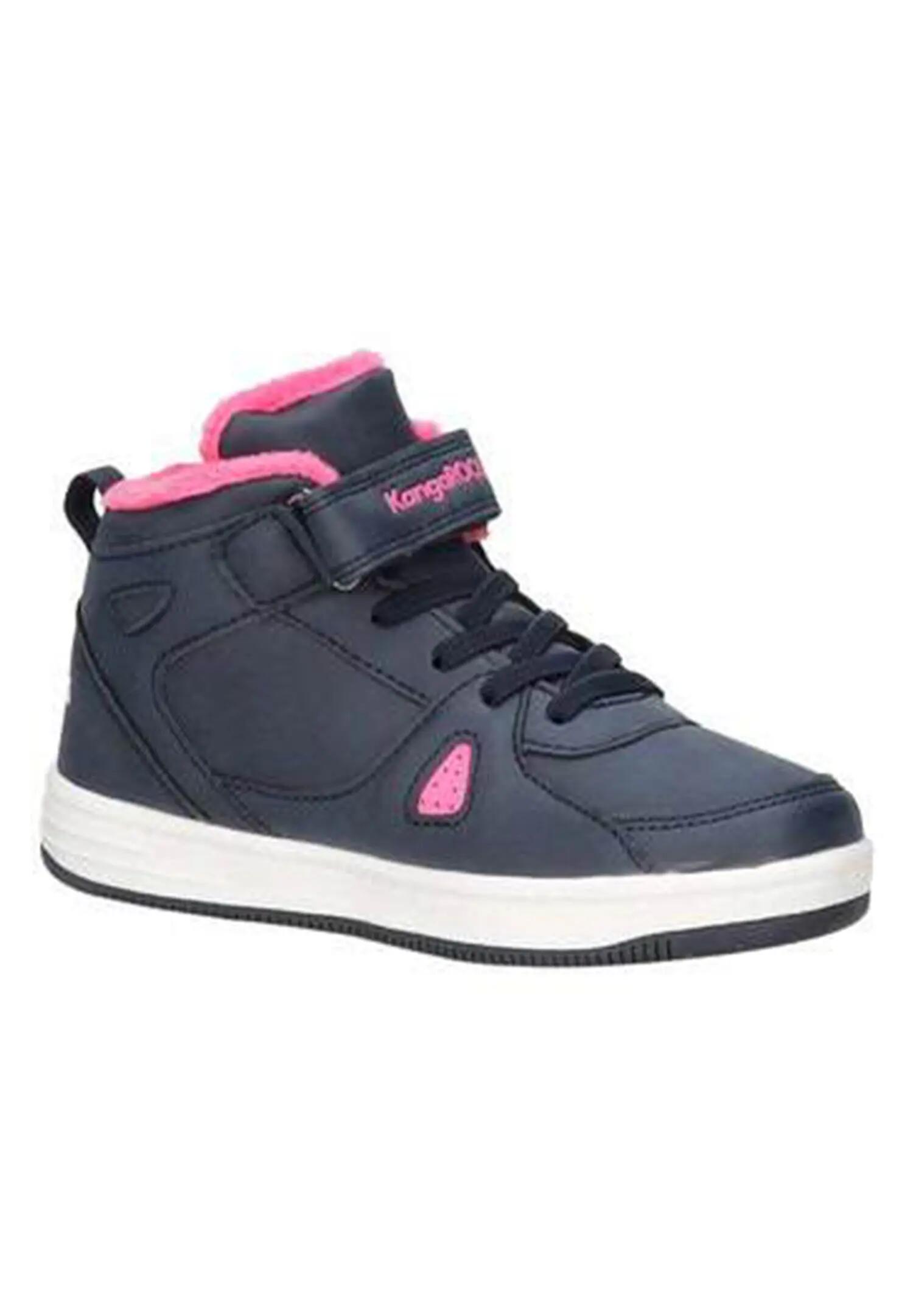 KangaROOS Kinder K-CP Kalley II EV Sneaker 18804-000-4204  Blue Daisy Pink 2/5
