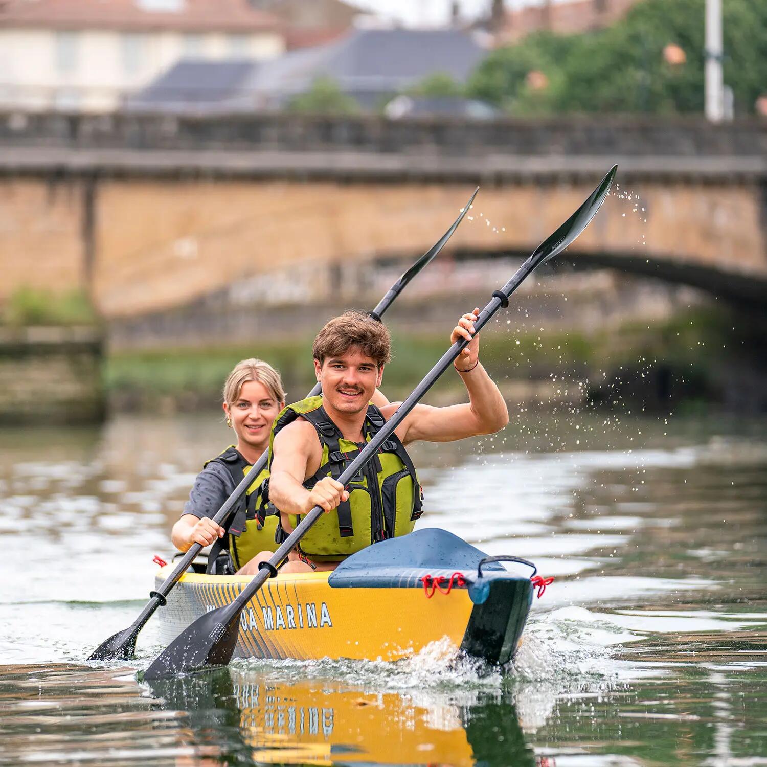 Kajak pompowany Aqua Marina Tomahawk Air-K440 + Pompka elektryczna EP-T16 8/11