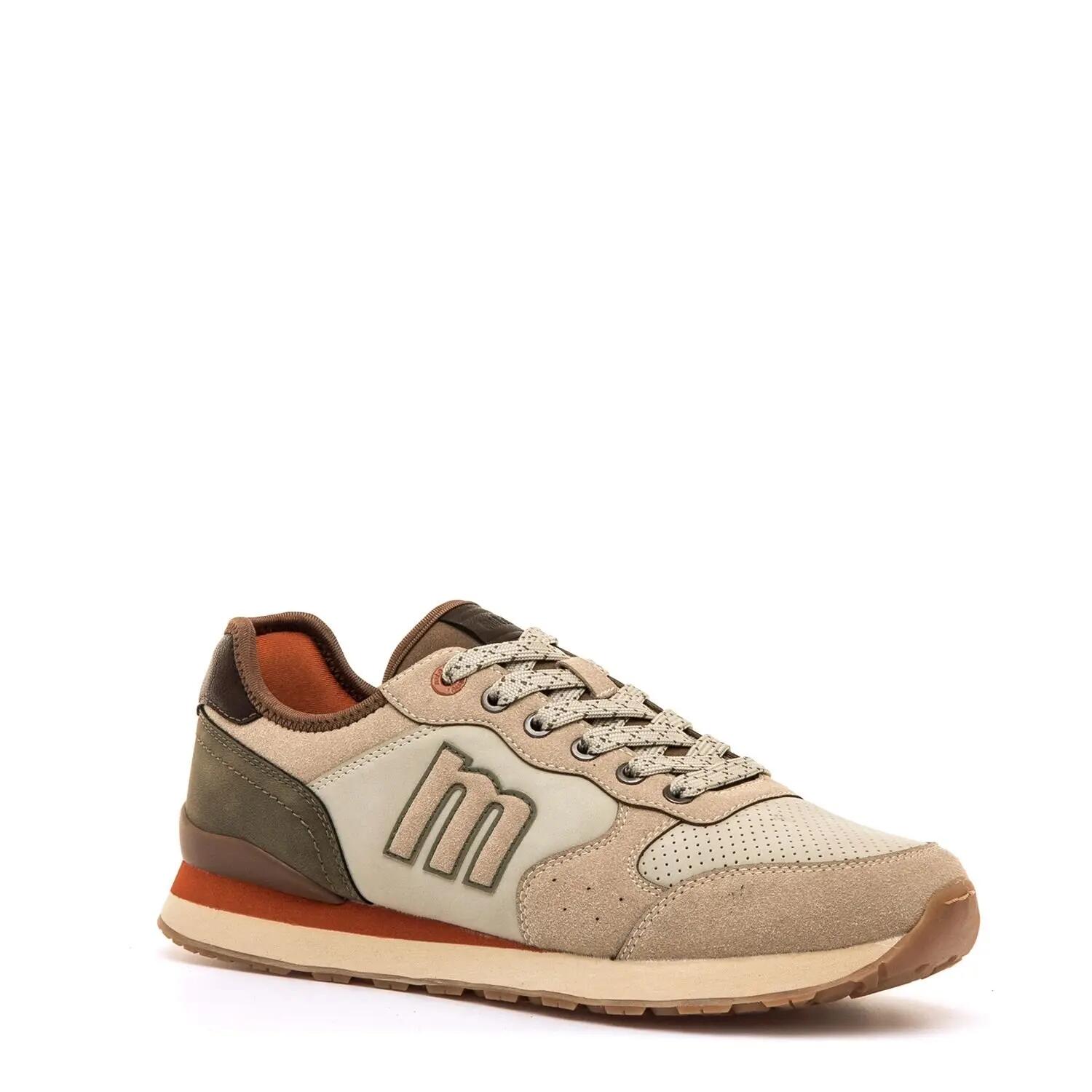 Zapatillas caminar Hombre MTNG Porland Beige 2/3