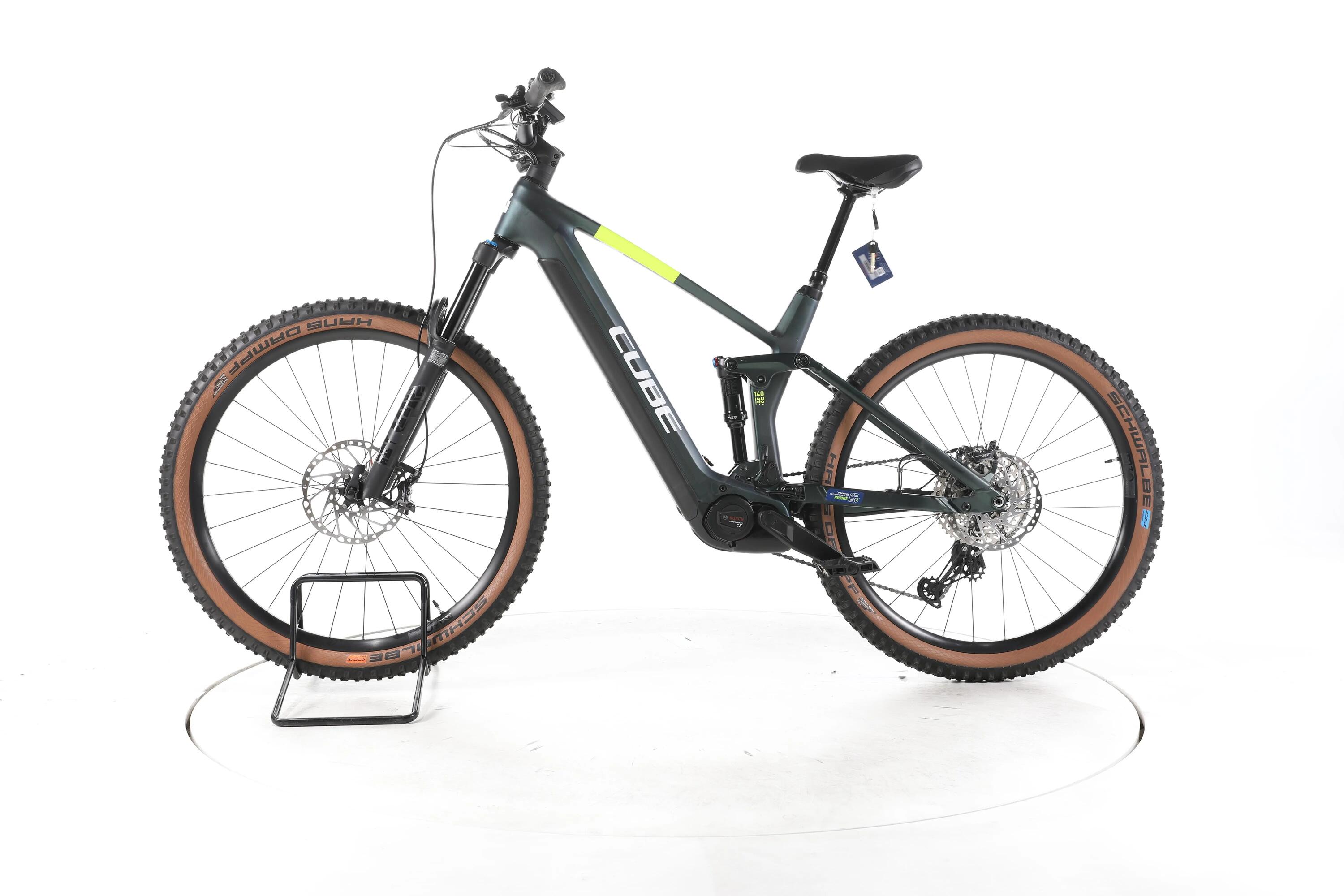 Second Life - Cube Stereo Hybrid 140 HPC SLX E-Bike Carbon  - Bardzo dobry stan 6/7