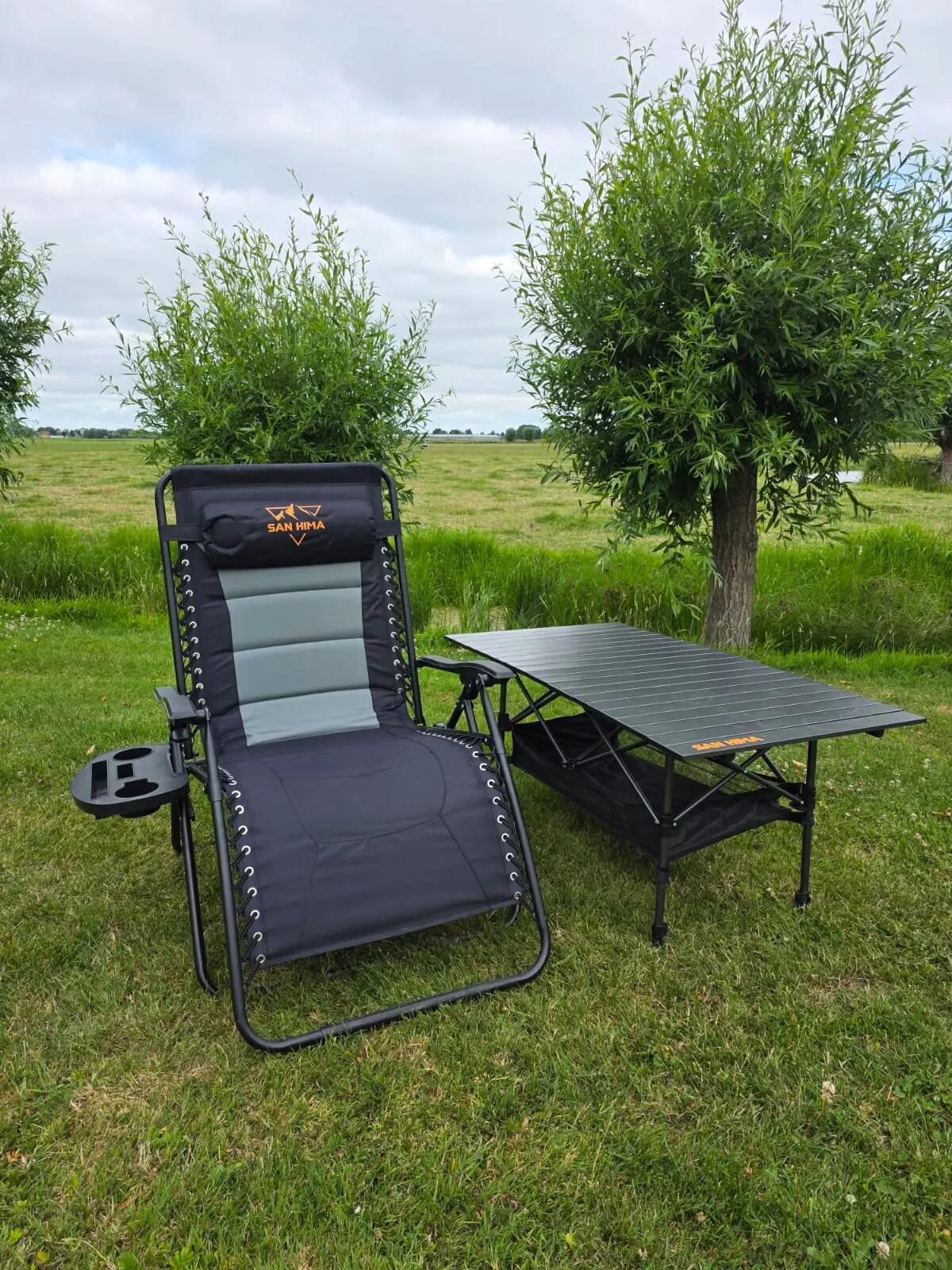 Campingstoel Opvouwbaar LCM Offroad – Tot 150 kg – 80 x 77 x 56 cm 2/5