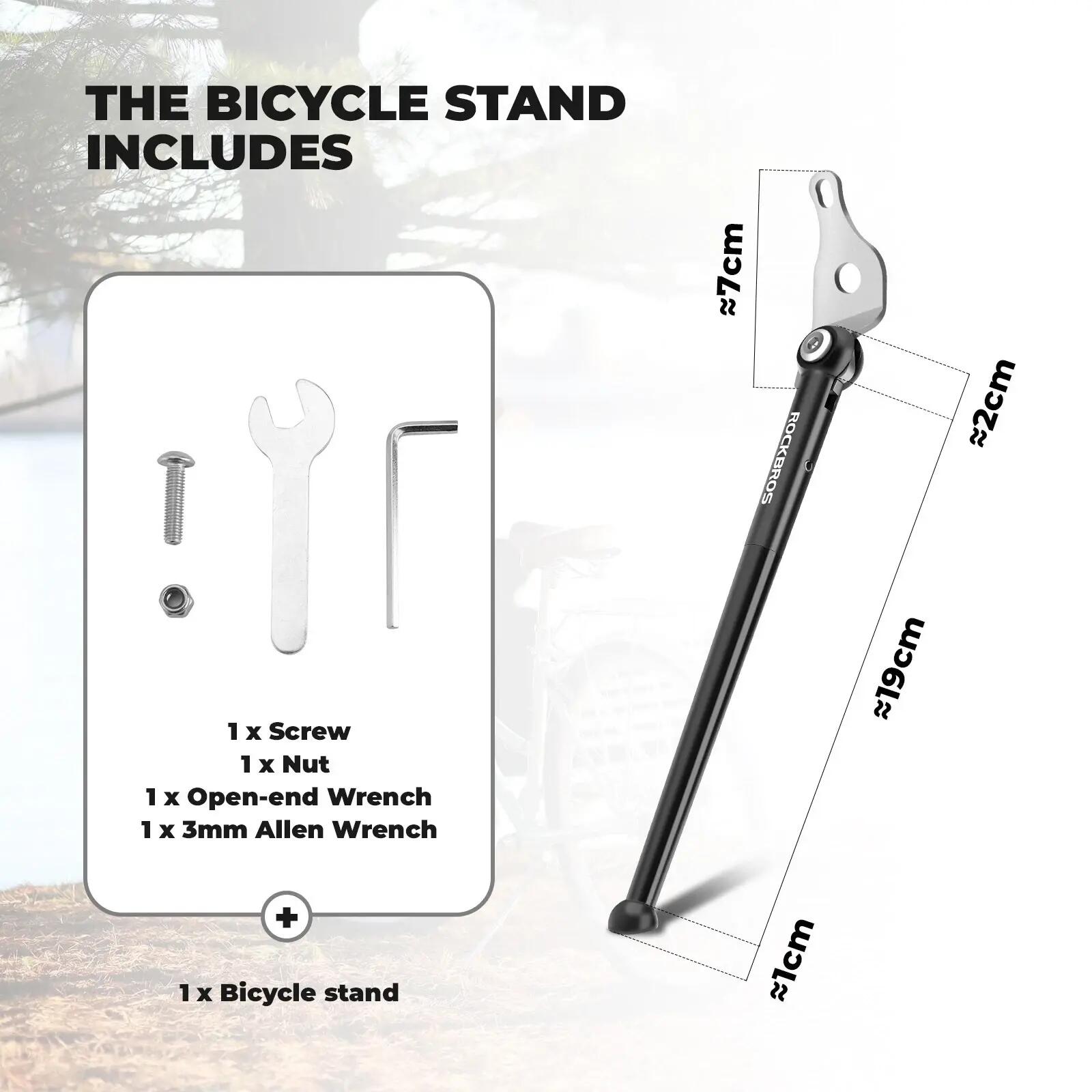 ROCKBROS Stabiler Fahrradständer mit Federmechanismus 5/6