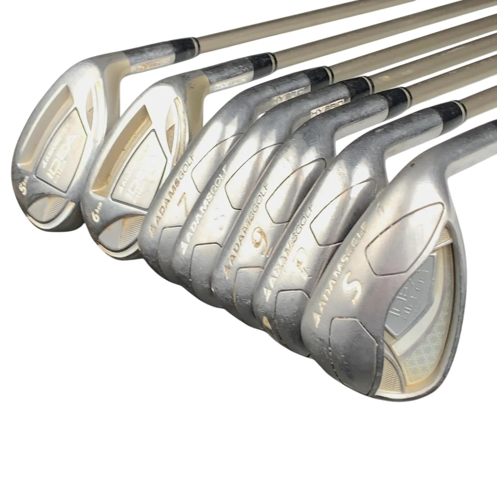 Adamsgolf Idea A12 IJzerset / 5-PW+SW / Flex Ladies Grafiet 3/7