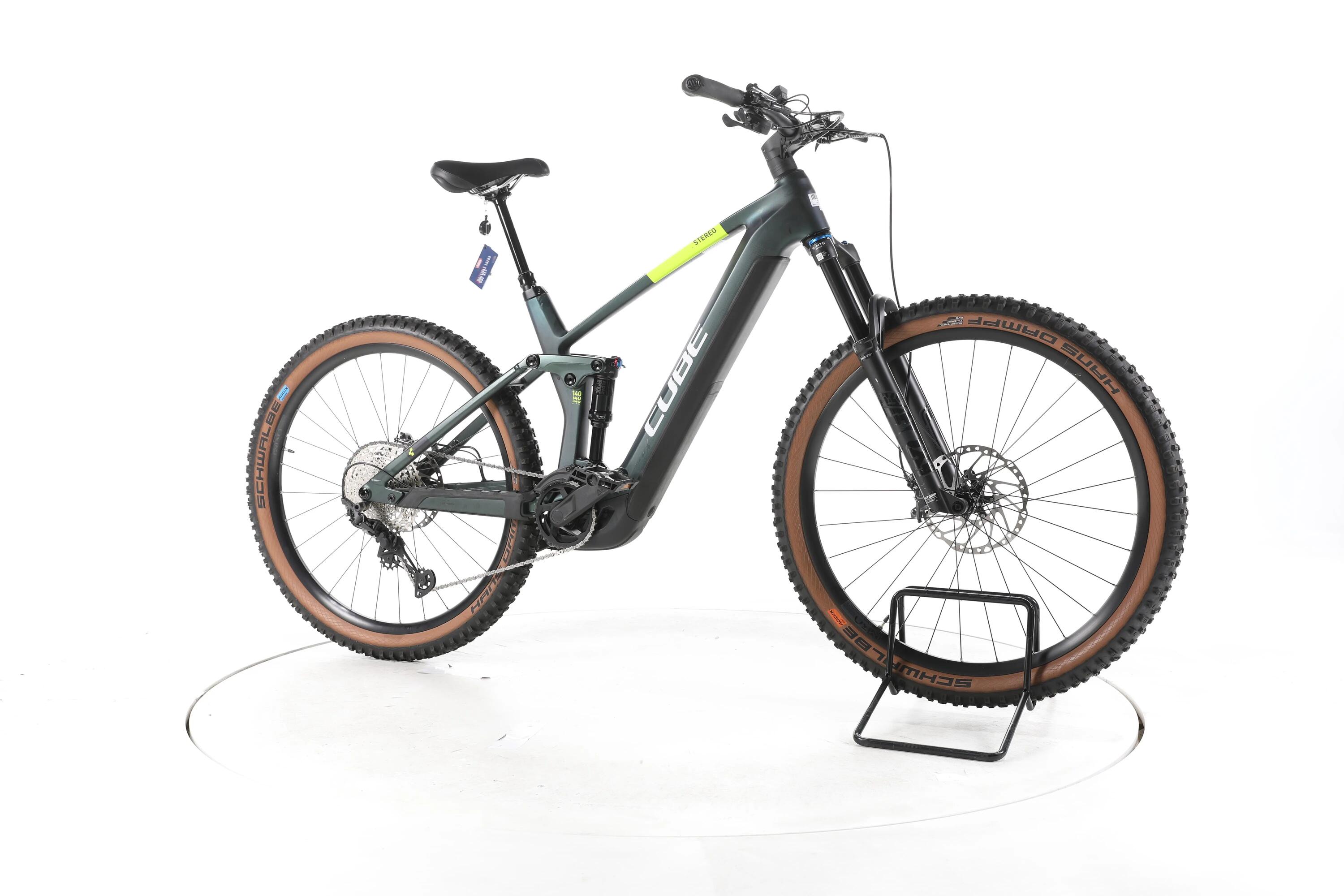 Second Life - Cube Stereo Hybrid 140 HPC SLX E-Bike Carbon  - Bardzo dobry stan 2/7