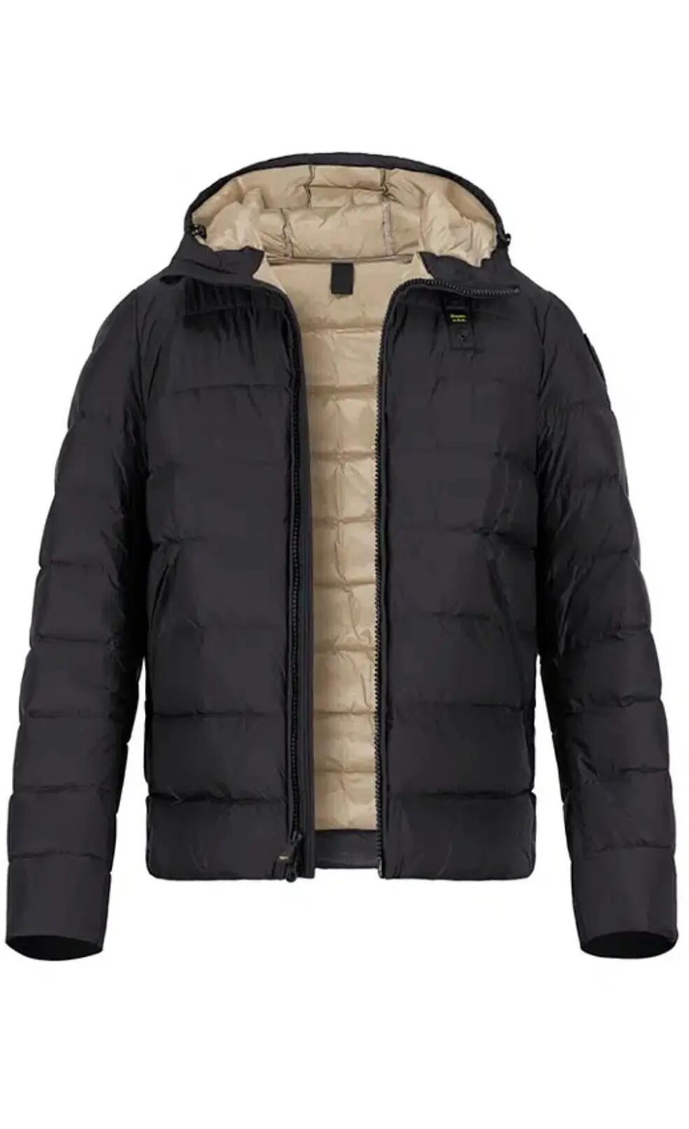 BLAUER Blauer USA Herren Daunenjacke schwarz 1/2