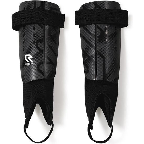 Protège-tibias - Football - Unisex - Protecteur ergonomique - Clash - Noir
