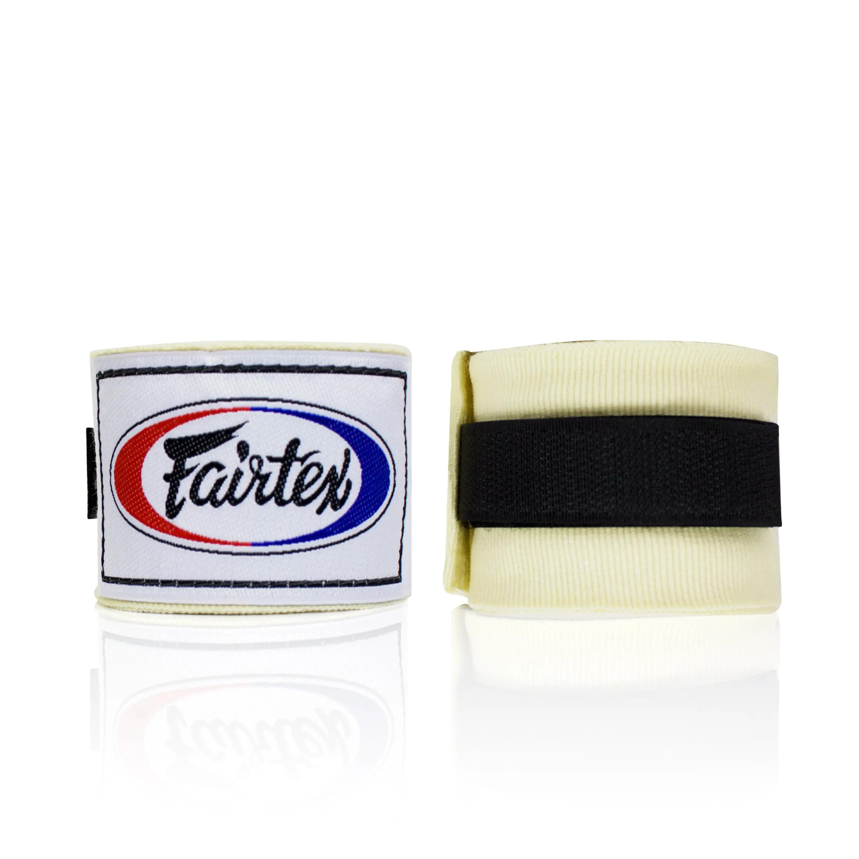 Bandagens de Boxe Fairtex - HW2, 4,5 m, Creme 3/4