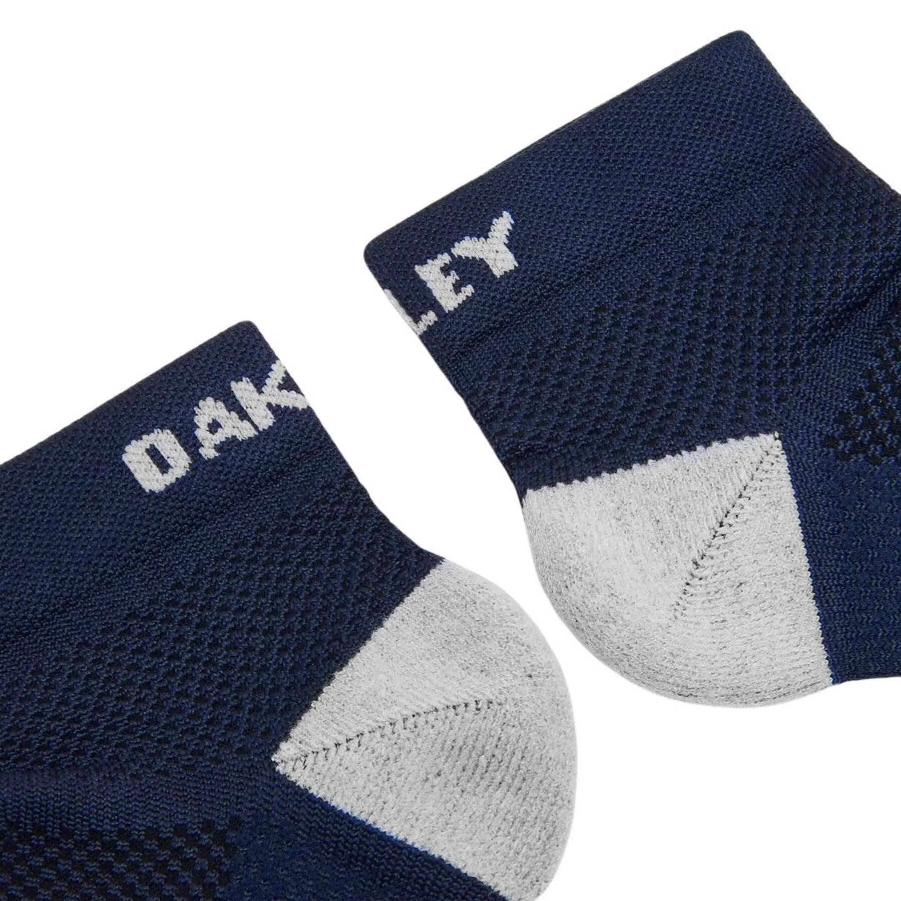 Meias esportivas curtas Oakley RIBBED ELLIPSE 4/4