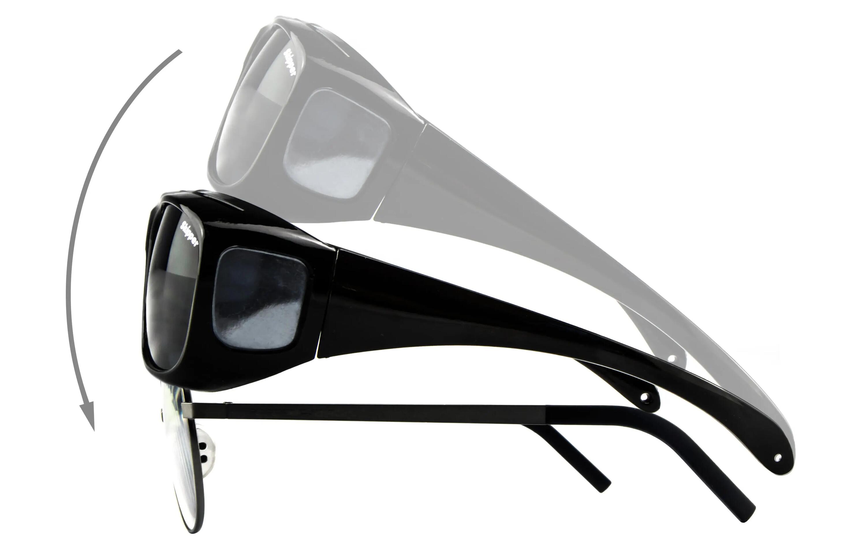 Überbrille für Brillenträger | Skipper 14.0 | smoke | Überbrille | beschlagfrei 6/7