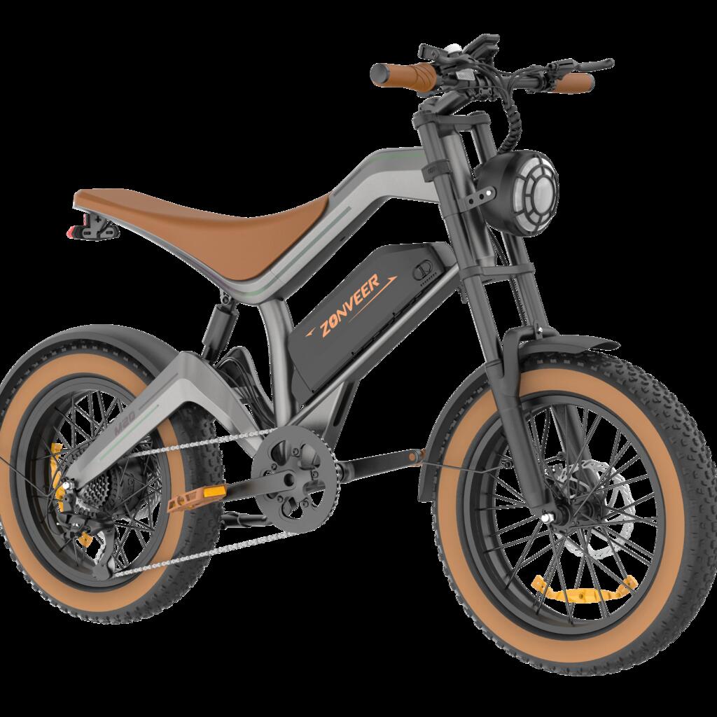 Електрически велосипед за възрастни DYU M20 48V18.2AH 20 Инча Дебела гума