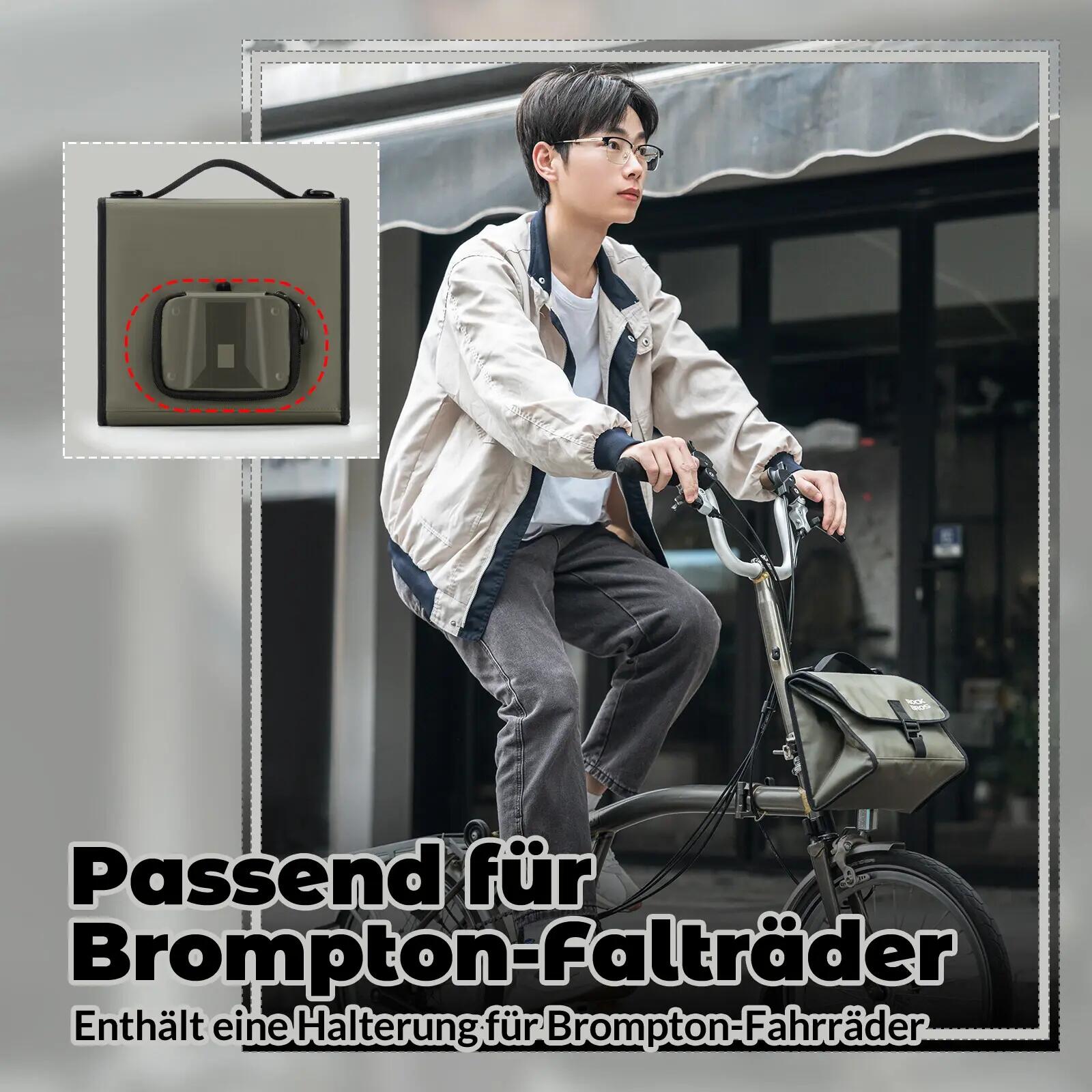 ROCKBROS Fahrrad Vordertasche für Brompton-Faltrad 5/6