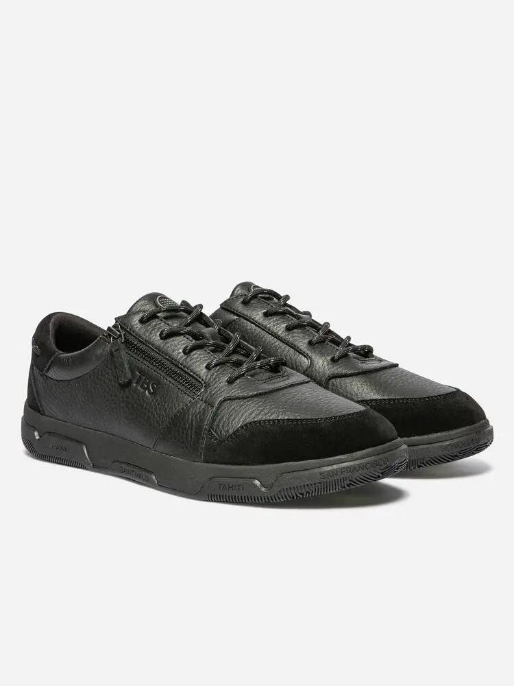 Baskets zippées - sport - Homme - Lacets et zip - GEDEZIP - Noir 5/5