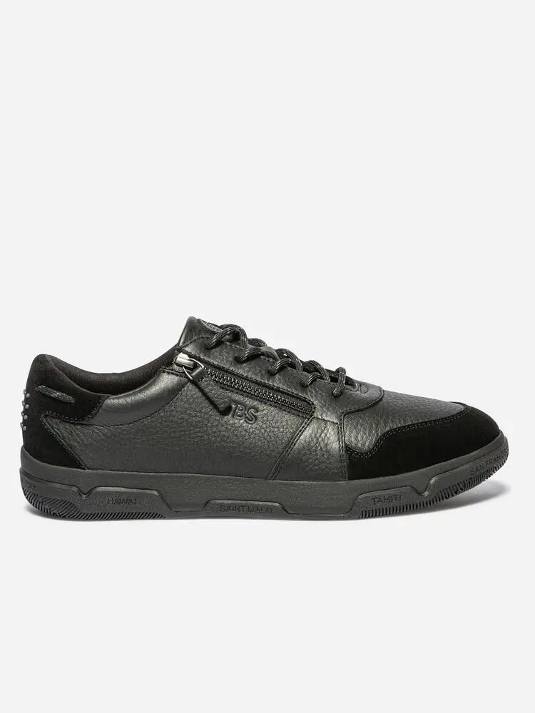 Baskets zippées - sport - Homme - Lacets et zip - GEDEZIP - Noir 2/5