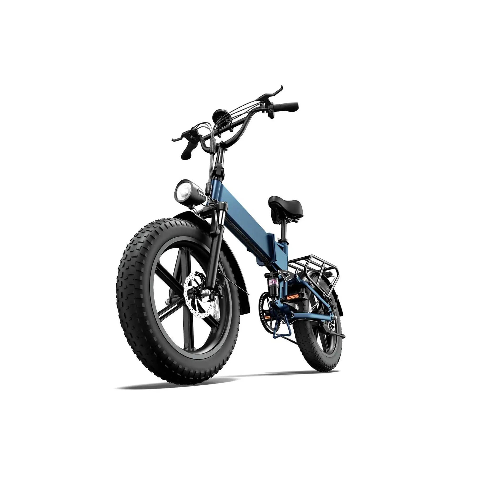 Foldable adult e-bike URLIFE T5, 20" one-piece wheels. 7/15