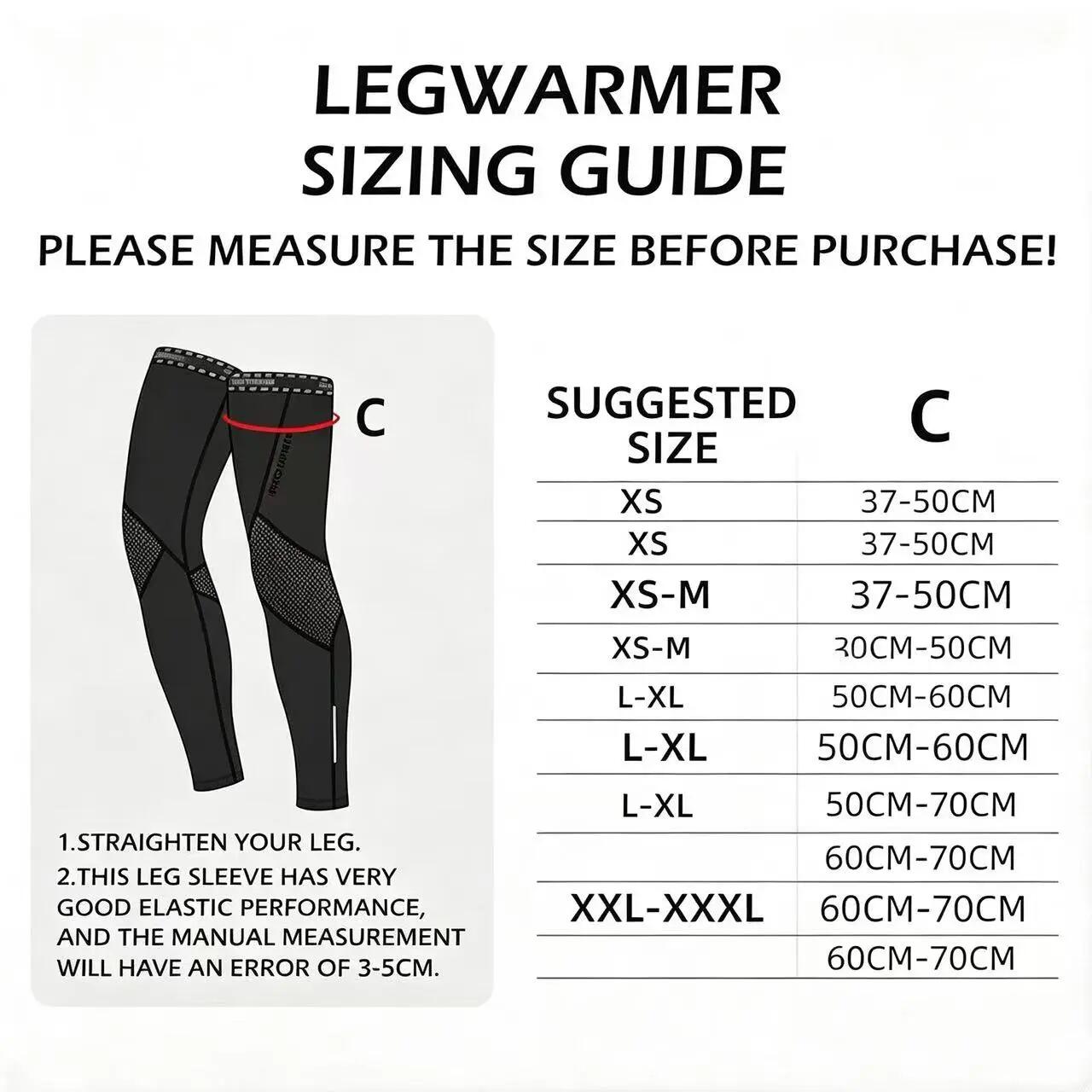 Winter-Beinlinge warm & atmungsaktiv für Radfahren & Laufen 6/6