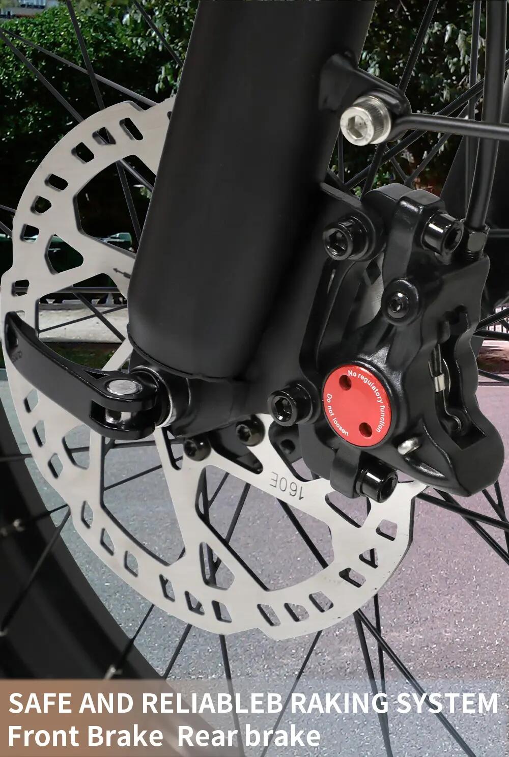 Rower elektryczny dla dorosłych W66, opony 20×4,0", akumulator 48V 13,5Ah. 13/15
