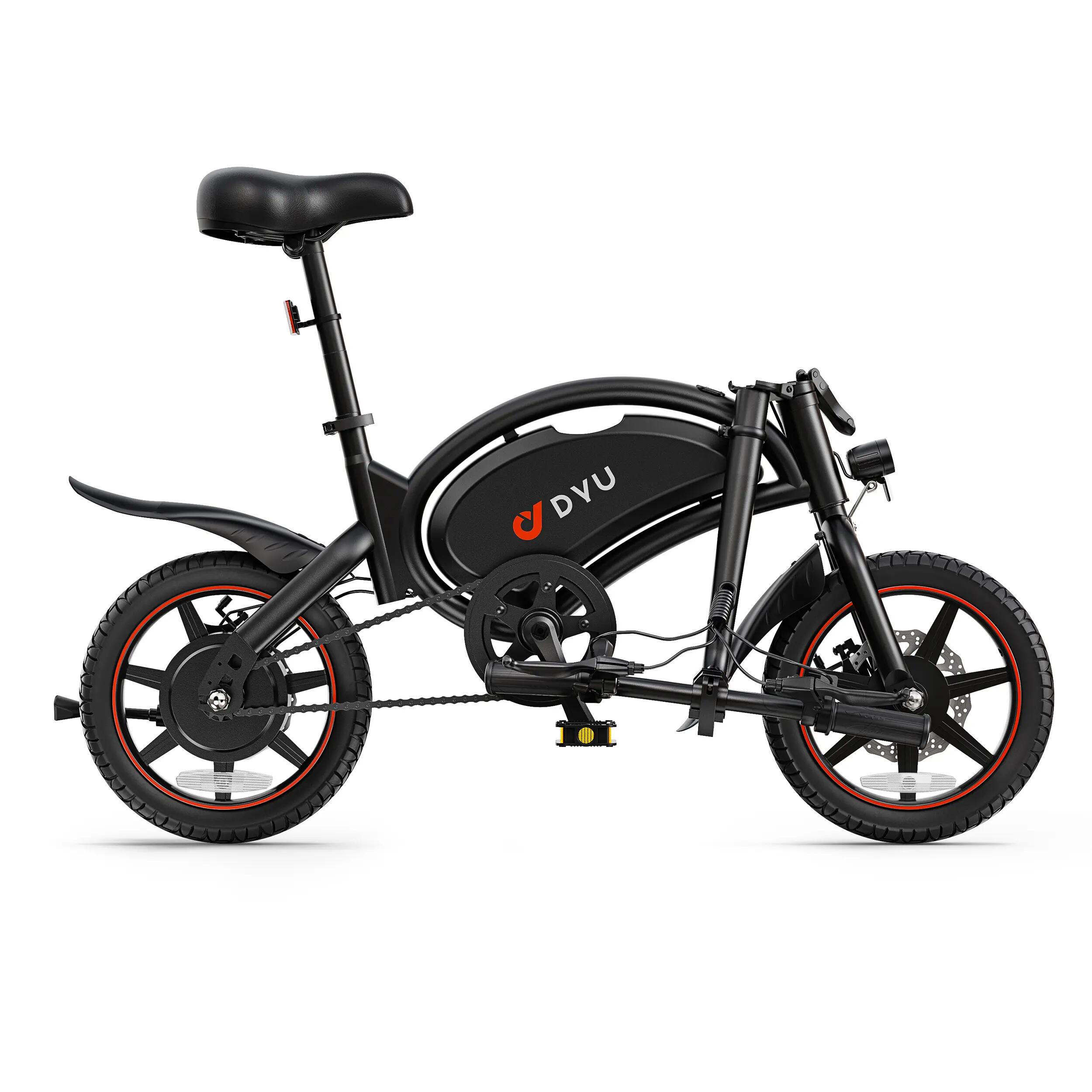 Bicicletta a pedalata assistita per adulti D3F, pneumatici 14", batteria 36V10Ah 6/15