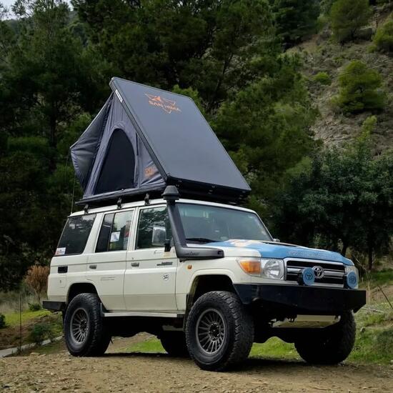 Tente De Toit Rigide LCM Offroad Dune – 2 Personnes – 212 x 131 cm – Gris