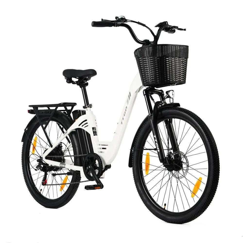 C2 PRO Vélo Électrique Urbain, Moteur 250W, 36V 18Ah, Pneus 26" Tout-Terrain 2/11