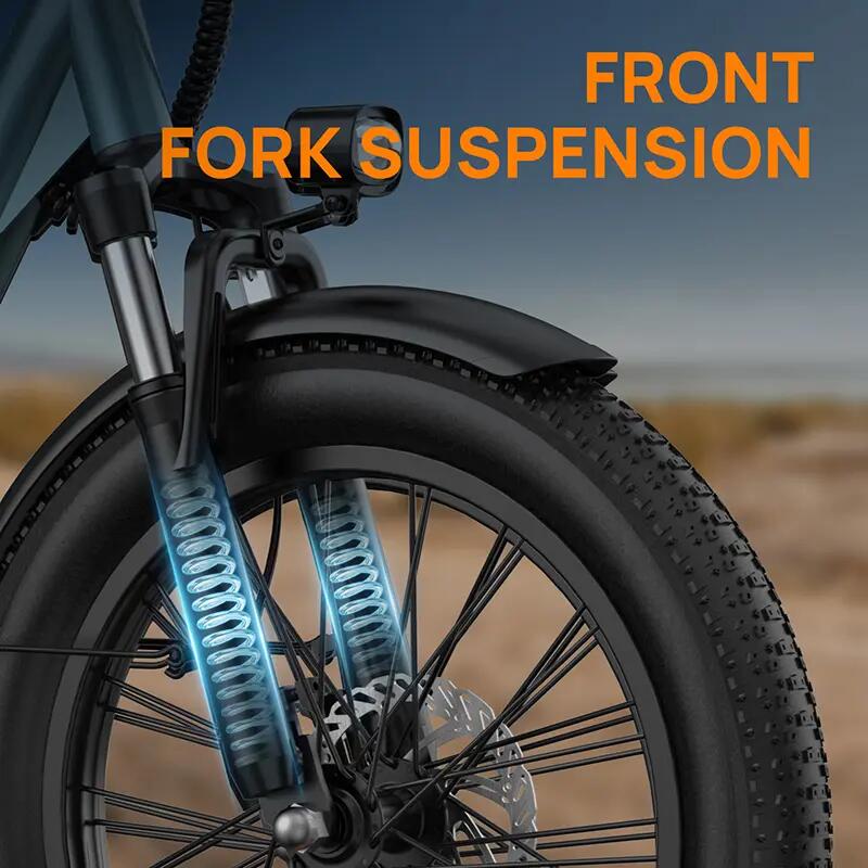 Adult e-bike URLIFE E20, 20" tires, 30° climbing ability. 13/15