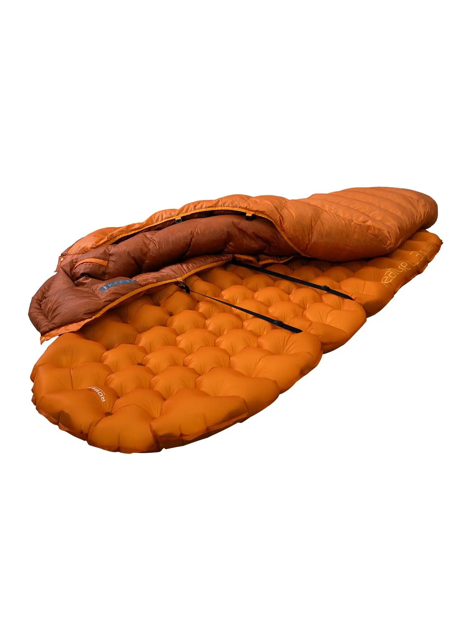 Śpiwór puchowy Robens Scoria Quilt UL -6C Long (195 cm) - orange 3/7
