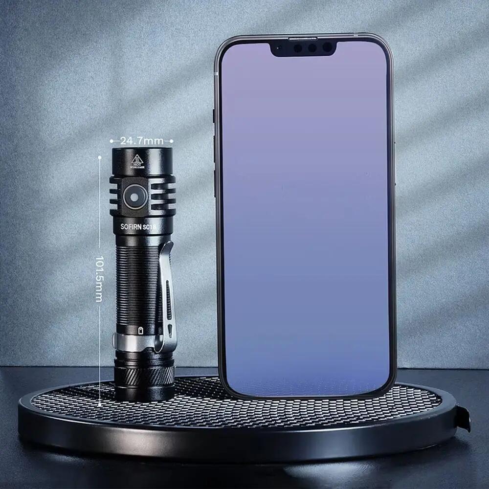 Latarka turystyczna Sofirn SC18 1800 lm, USB-C, IP68 7/7