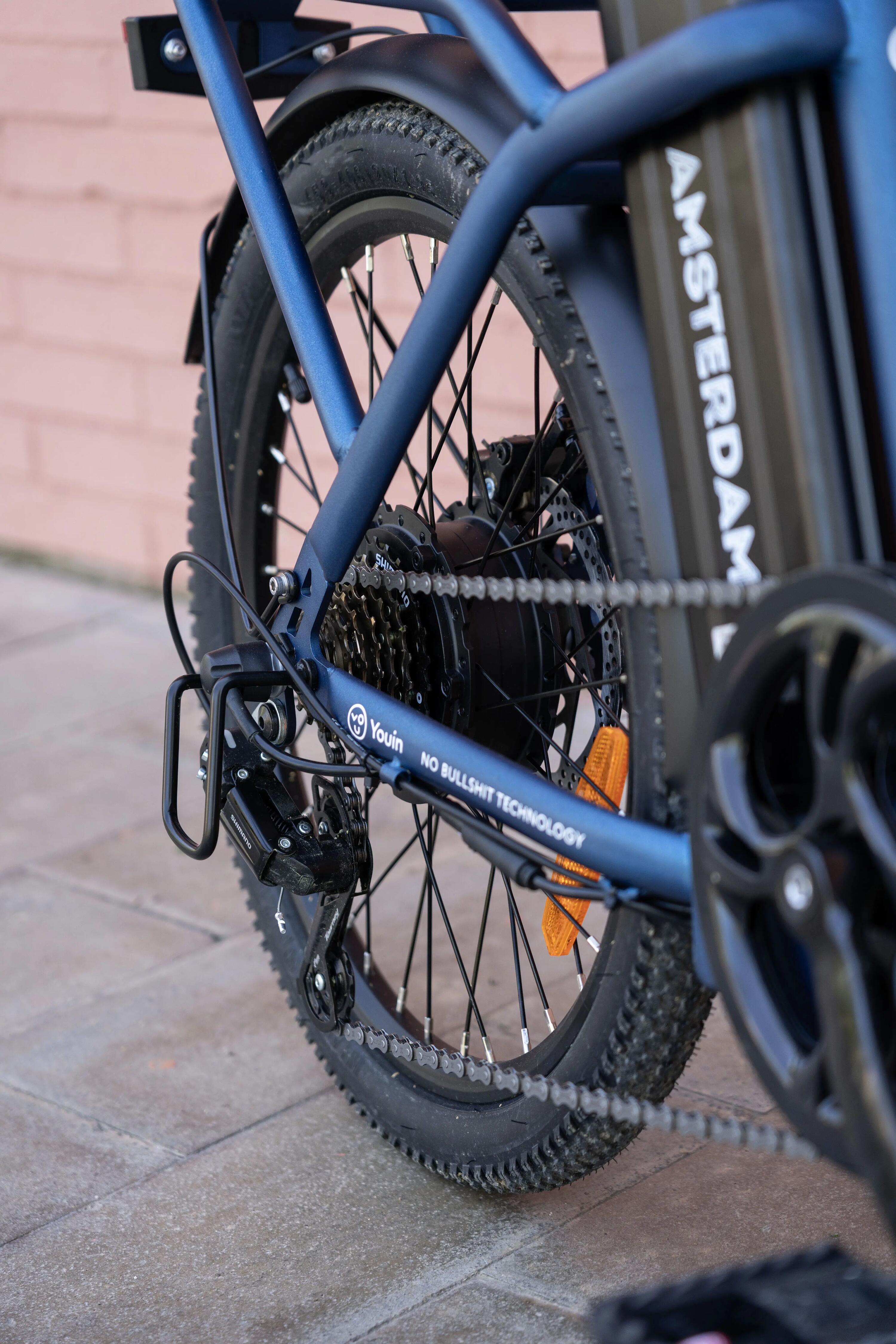 Bicicletta elettrica pieghevole YOUIN Amsterdam BK1003 20" 250W 45 km 7/9