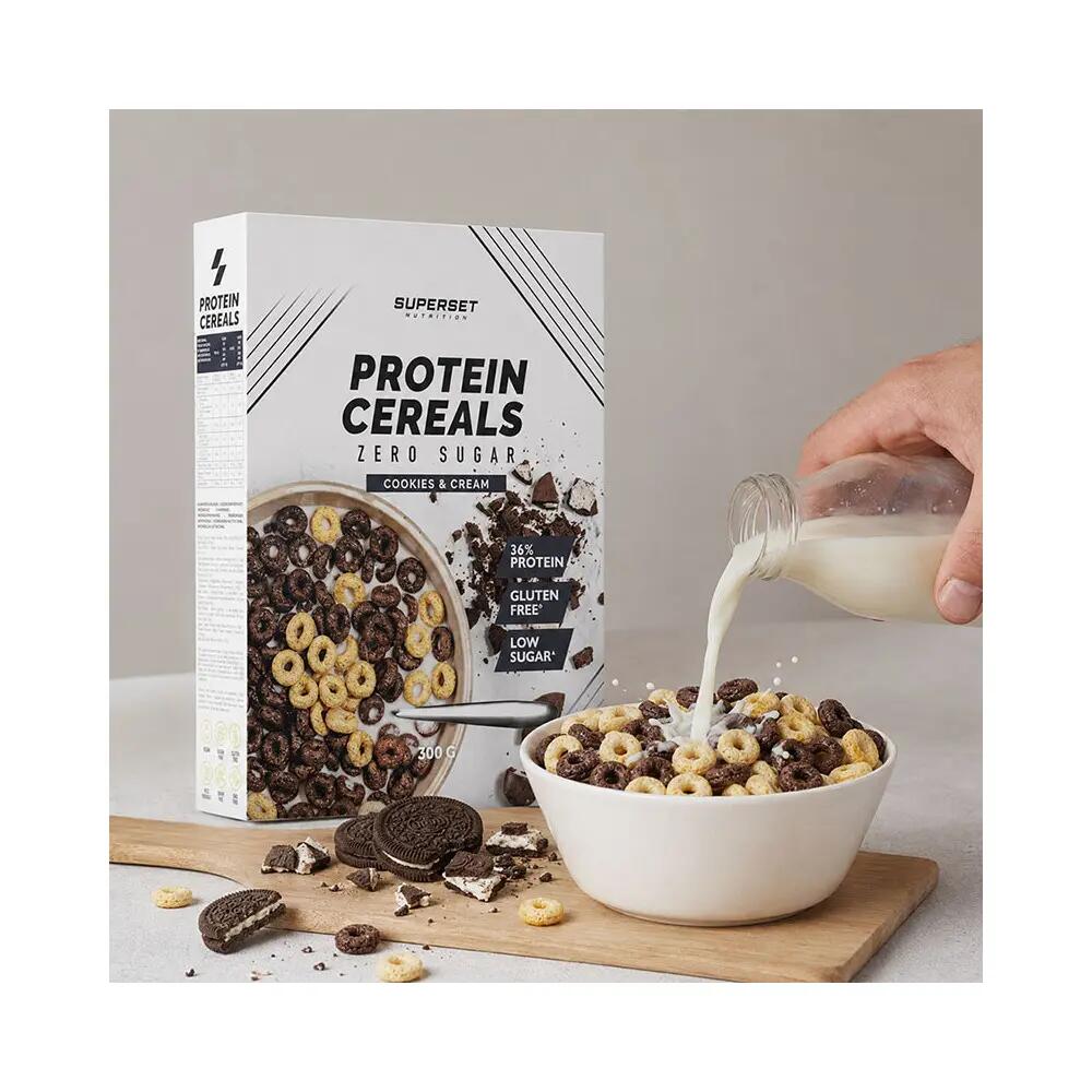 Céréales & Granolas | Protein Cereals (300g) | Cookies Et Cream 2/5