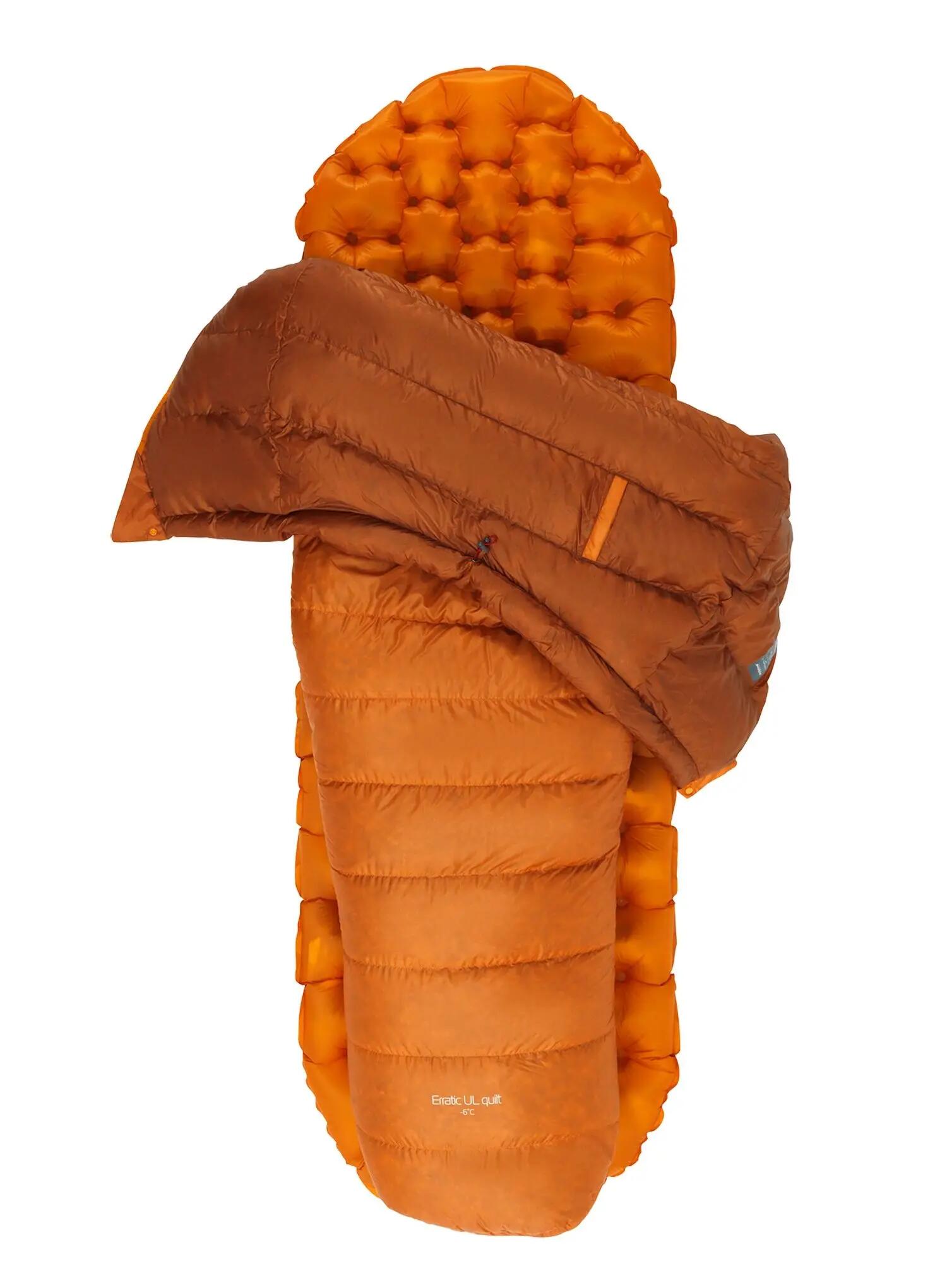 Śpiwór turystyczny Robens Scoria Quilt UL -6C Regular (180 cm) - orange 6/7